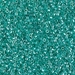 DB0238:  HALF PACK Aqua Green Ceylon 11/0 Miyuki Delica Bead 50 grams - DB0238_1/2pk