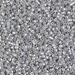 DB0252:  HALF PACK Opaque Gray Luster 11/0 Miyuki Delica Bead 50 grams - DB0252_1/2pk