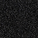 DB0310:  HALF PACK Matte Black 11/0 Miyuki Delica Bead 50 grams - DB0310_1/2pk