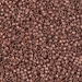 DB0340:  HALF PACK Matte Copper Plated 11/0 Miyuki Delica Bead 50 grams - DB0340_1/2pk
