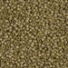 DB0371:  HALF PACK Matte Opaque Golden Olive Luster 11/0 Miyuki Delica Bead 50 grams - DB0371_1/2pk