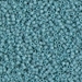 DB0375:  HALF PACK Matte Opaque Turquoise Blue Luster 11/0 Miyuki Delica Bead 50 grams - DB0375_1/2pk