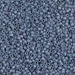 DB0376:  HALF PACK Matte Metallic Steel Blue Luster 11/0 Miyuki Delica Bead 50 grams - DB0376_1/2pk