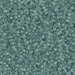 DB0385:  HALF PACK Matte Sea Glass Green Luster 11/0 Miyuki Delica Bead 50 grams - DB0385_1/2pk