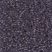 DB0386:  HALF PACK Matte Transparent Dried Lavender Luster 11/0 Miyuki Delica Bead 50 grams - DB0386_1/2pk