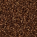 DB0461:  HALF PACK Dyed Nickel Plated Tarnished Copper 11/0 Miyuki Delica Bead 50 grams - DB0461_1/2pk