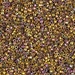 DB0507:  HALF PACK 24kt Pink Gold Iris 11/0 Miyuki Delica Bead 25 grams - DB0507_1/2pk