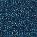 DB0608:  HALF PACK Dyed Silverlined Blue Zircon 11/0 Miyuki Delica Bead 50 grams - DB0608_1/2pk