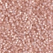 DB0624:  HALF PACK Dyed Light Rose Silverlined Alabaster 11/0 Miyuki Delica Bead 50 grams - DB0624_1/2pk
