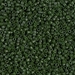 DB0663:  HALF PACK Dyed Opaque Olive 11/0 Miyuki Delica Bead 50 grams - DB0663_1/2pk