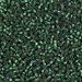 DB0690:  HALF PACK Dyed Semi-Frosted Silverlined Leaf Green 11/0 Miyuki Delica Bead 50 grams - DB0690_1/2pk