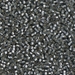 DB0697:  HALF PACK Dyed Semi-Frosted Silverlined Gray 11/0 Miyuki Delica Bead 50 grams - DB0697_1/2pk
