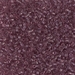 DB0711:  HALF PACK Transparent Smoky Amethyst 11/0 Miyuki Delica Bead 50 grams - DB0711_1/2pk