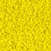 DB0721:  HALF PACK Opaque Yellow 11/0 Miyuki Delica Bead 50 grams - DB0721_1/2pk