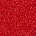 DB0723:  HALF PACK Opaque Red 11/0 Miyuki Delica Bead 50 grams - DB0723_1/2pk