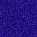 DB0748:  HALF PACK Matte Transparent Cobalt 11/0 Miyuki Delica Bead 50 grams - DB0748_1/2pk