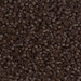 DB0769:  HALF PACK Matte Transparent Root Beer 11/0 Miyuki Delica Bead 50 grams - DB0769_1/2pk