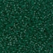 DB0776:  HALF PACK Dyed Semi-Frosted Transparent Emerald 11/0 Miyuki Delica Bead 50 grams - DB0776_1/2pk