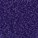 DB0785:  HALF PACK Dyed Semi-Frosted Transparent Cobalt 11/0 Miyuki Delica Bead 50 grams - DB0785_1/2pk