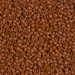 DB0794:  HALF PACK Dyed Semi-Frosted Opaque Sienna 11/0 Miyuki Delica Bead 50 grams - DB0794_1/2pk