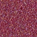 DB0867:  HALF PACK Matte Transparent Dark Cranberry AB 11/0 Miyuki Delica Bead 50 grams - DB0867_1/2pk