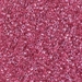 DB0914:  HALF PACK Sparkling Rose Lined Crystal 11/0 Miyuki Delica Bead 50 grams - DB0914_1/2pk