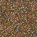 DB0981:  HALF PACK Sparkling Lined Sand Dune Mix (gold beige aqua) 11/0 Miyuki Delica Bead 50 grams - DB0981_1/2pk