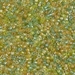 DB0983:  HALF PACK Sparkling Lined Lemon Lime Mix (yellow green chartreuse) 11/0 Miyuki Delica Bead 50 grams - DB0983_1/2pk