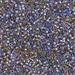 DB0986:  HALF PACK Sparkling Lined Majestic Mix (purple gold) 11/0 Miyuki Delica Bead 50 grams - DB0986_1/2pk