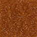 DB1101:  HALF PACK Transparent Marigold 11/0 Miyuki Delica Bead 50 grams - DB1101_1/2pk