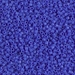 DB1138:  HALF PACK Opaque Cyan Blue 11/0 Miyuki Delica Bead 50 grams - DB1138_1/2pk