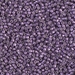 DB1185:  HALF PACK Galvanized Semi-Frosted Eggplant 11/0 Miyuki Delica Bead 50 grams - DB1185_1/2pk