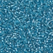 DB1209:  HALF PACK Silverlined Ocean Blue 11/0 Miyuki Delica Bead 50 grams - DB1209_1/2pk