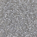 DB1231:  HALF PACK Transparent Gray Mist Luster 11/0 Miyuki Delica Bead 50 grams - DB1231_1/2pk