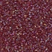 DB1242:  HALF PACK Transparent Dark Cranberry AB 11/0 Miyuki Delica Bead 50 grams - DB1242_1/2pk