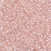 DB1243:  HALF PACK Transparent Pink Mist AB 11/0 Miyuki Delica Bead 50 grams - DB1243_1/2pk