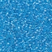 DB1249:  HALF PACK Transparent Ocean Blue AB 11/0 Miyuki Delica Bead 50 grams - DB1249_1/2pk