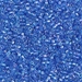 DB1250:  HALF PACK Transparent Azure AB 11/0 Miyuki Delica Bead 50 grams - DB1250_1/2pk