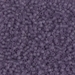 DB1265:  HALF PACK Matte Transparent Light Amethyst 11/0 Miyuki Delica Bead 50 grams - DB1265_1/2pk