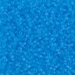 DB1269:  HALF PACK Matte Transparent Ocean Blue 11/0 Miyuki Delica Bead 50 grams - DB1269_1/2pk