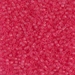 DB1308:  HALF PACK Dyed Transparent Bubble Gum Pink 11/0 Miyuki Delica Bead 50 grams - DB1308_1/2pk