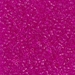 DB1310:  HALF PACK Dyed Transparent Fuchsia 11/0 Miyuki Delica Bead 50 grams - DB1310_1/2pk