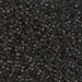 DB1319:  HALF PACK Dyed Transparent Charcoal 11/0 Miyuki Delica Bead 50 grams - DB1319_1/2pk