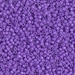 DB1379:  HALF PACK Dyed Opaque Red Violet 11/0 Miyuki Delica Bead 50 grams - DB1379_1/2pk