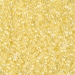 DB1471:  HALF PACK Transparent Pale Yellow Luster 11/0 Miyuki Delica Bead 50 grams - DB1471_1/2pk