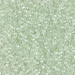 DB1474:  HALF PACK Transparent Pale Green Mist Luster 11/0 Miyuki Delica Bead 50 grams - DB1474_1/2pk