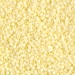 DB1491:  HALF PACK Opaque Pale Yellow 11/0 Miyuki Delica Bead 50 grams - DB1491_1/2pk