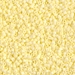 DB1511:  HALF PACK Matte Opaque Pale Yellow 11/0 Miyuki Delica Bead 50 grams - DB1511_1/2pk