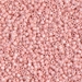 DB1523:  HALF PACK Matte Opaque Light Salmon AB 11/0 Miyuki Delica Bead 50 grams - DB1523_1/2pk