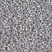 DB1538:  HALF PACK Opaque Light Smoke Ceylon 11/0 Miyuki Delica Bead 50 grams - DB1538_1/2pk